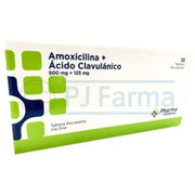 Amoxicilina 500mg+Acido Clavulánico 125mg