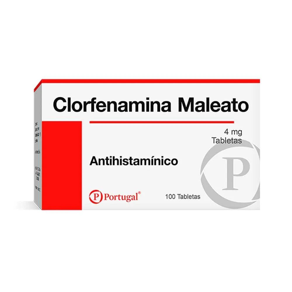 Clorfenamina 4 Mg Tableta