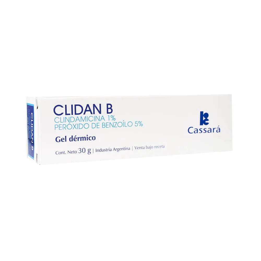 Clidan B 1% + 5% Gel Dermico - Tubo 30GR