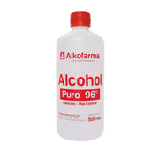 Alkofarma Alcohol Puro 96°- Frasco 500 ml