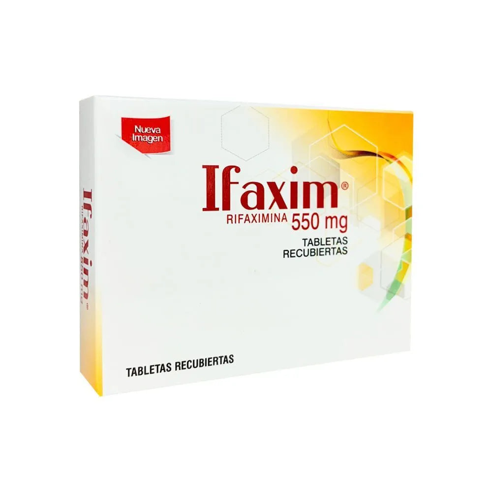 Ifaxim 550 mg Tabletas Recubiertas
