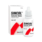 Sincol 5mg/ml Solución Oral gotas Frasco 15 ml