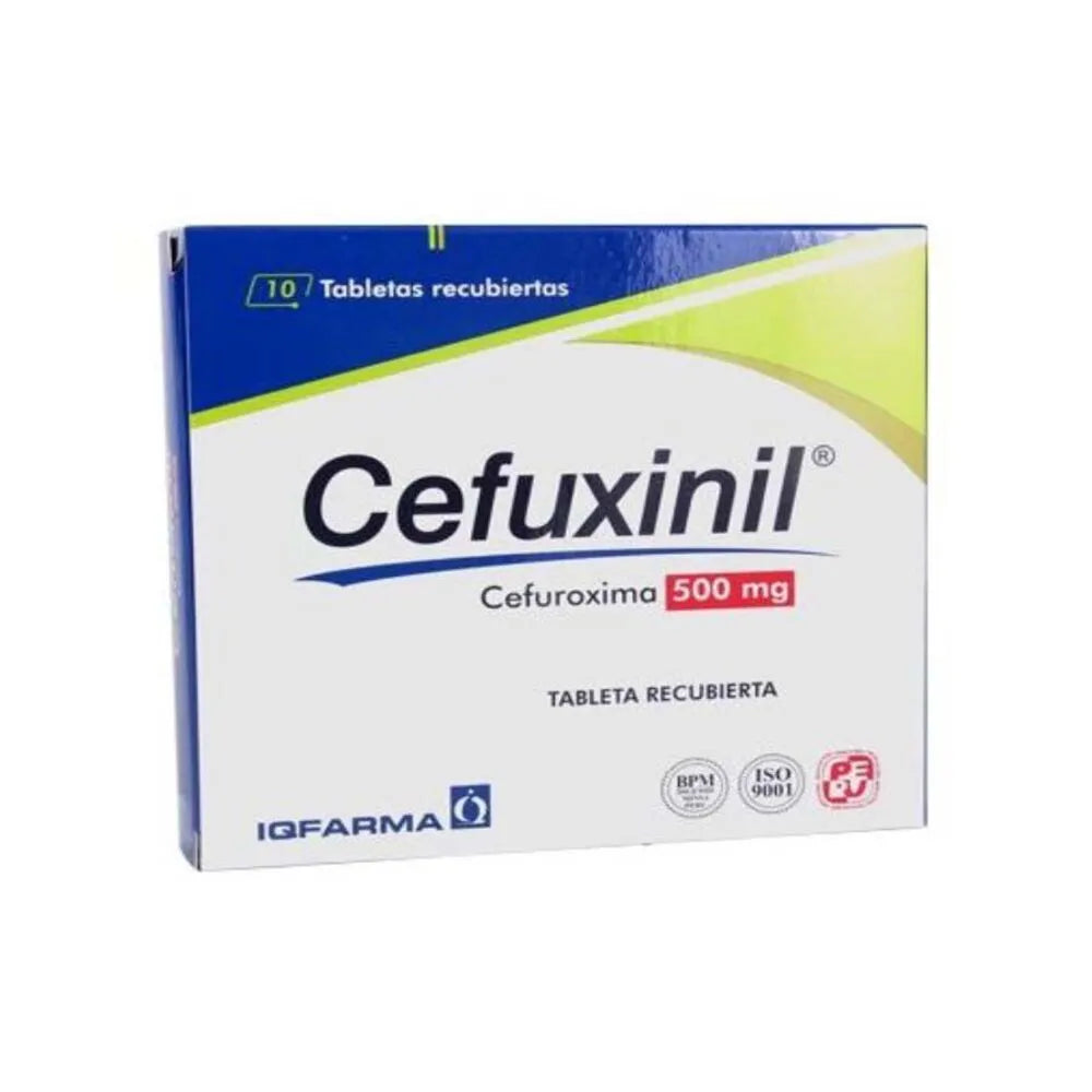 Cefuxinil 500 mg X 10 Tab