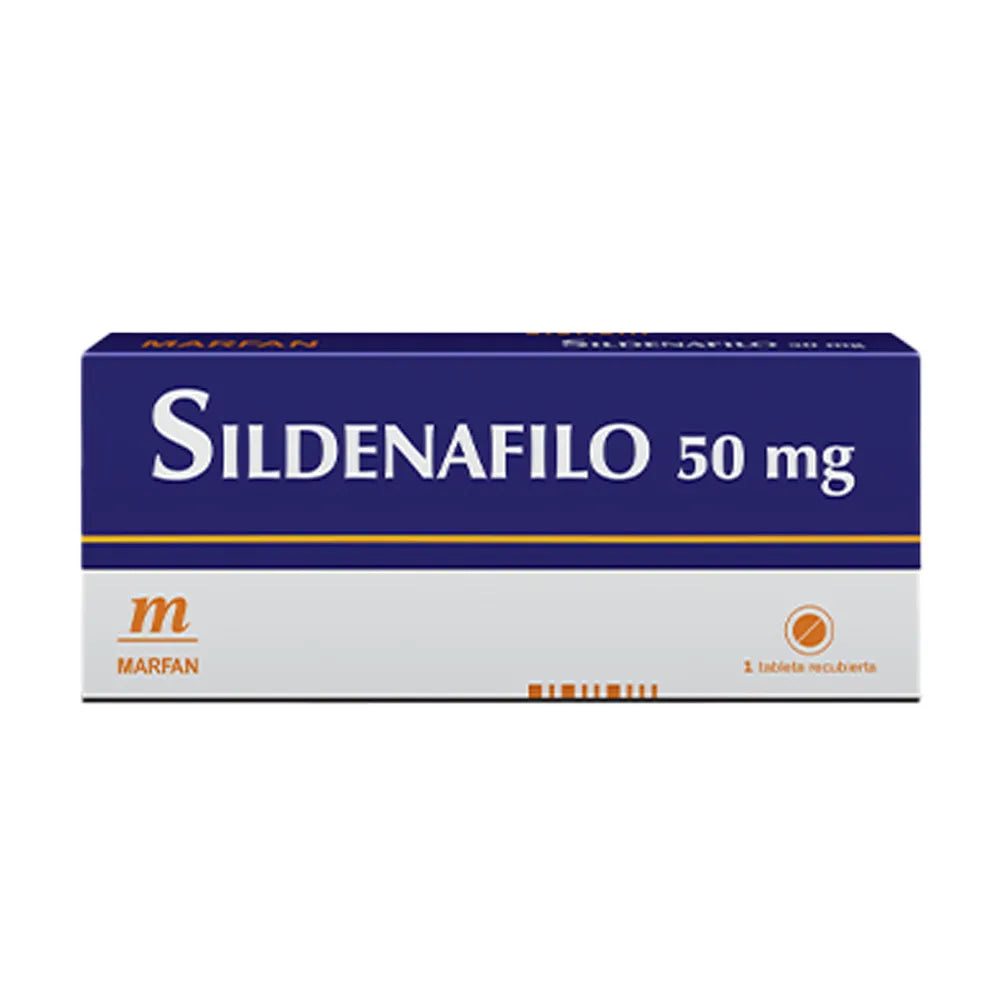 Sildenafilo 50 mg GF Tableta