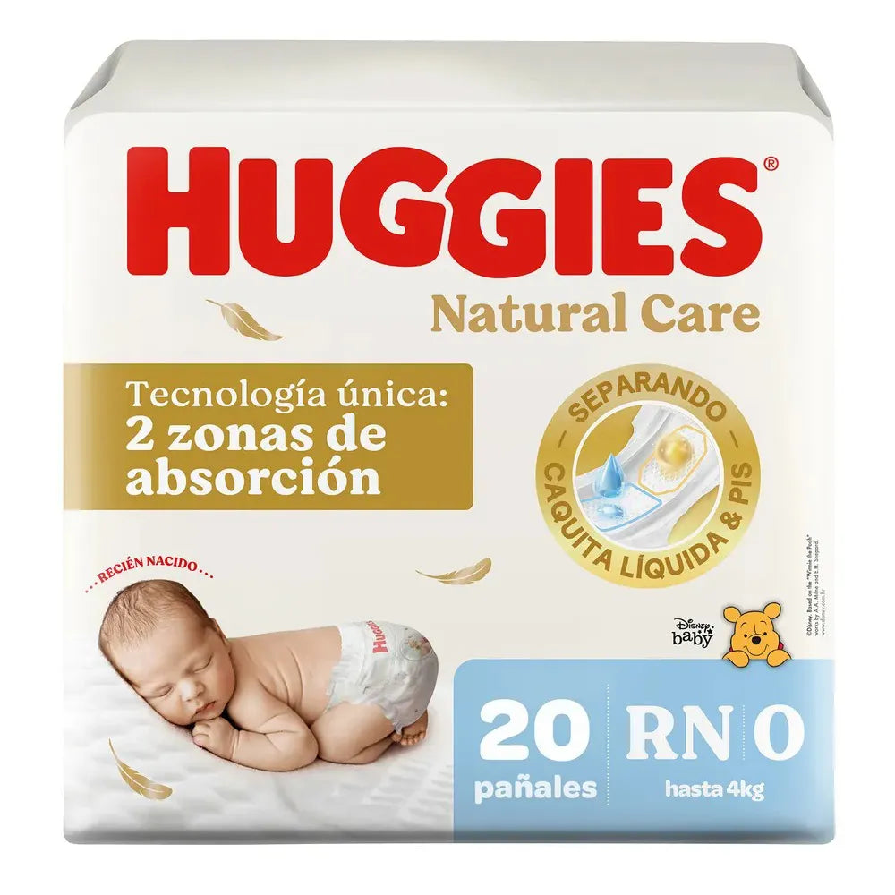 HUGGIES NATURAL CARE RN X 20