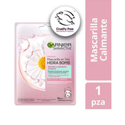 Mascarilla Facial en Tela Garnier Skin Active Calmante con Manzanilla – Frasco 32 gr