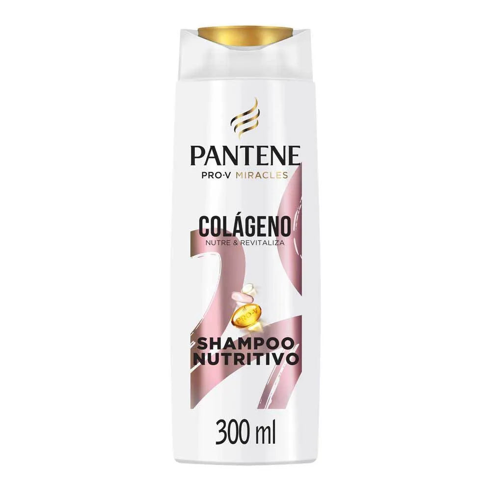 Shampoo Pantene Nutre y Crece Miracles Colageno 300 ML