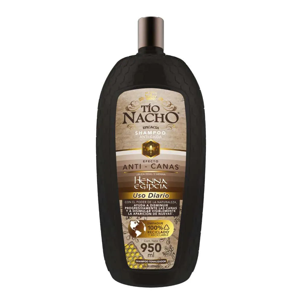 Shampoo Anti-Canas Tío Nacho Henna Egipcia
