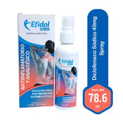 Efidol Plus 4% 40 mg Spray - Frasco 78.6 ml