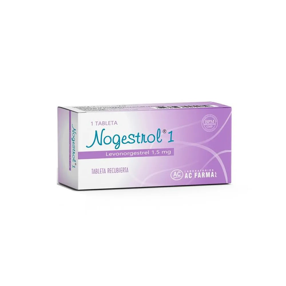 Nogestrol 1.5 mg Tableta Caja 1 und