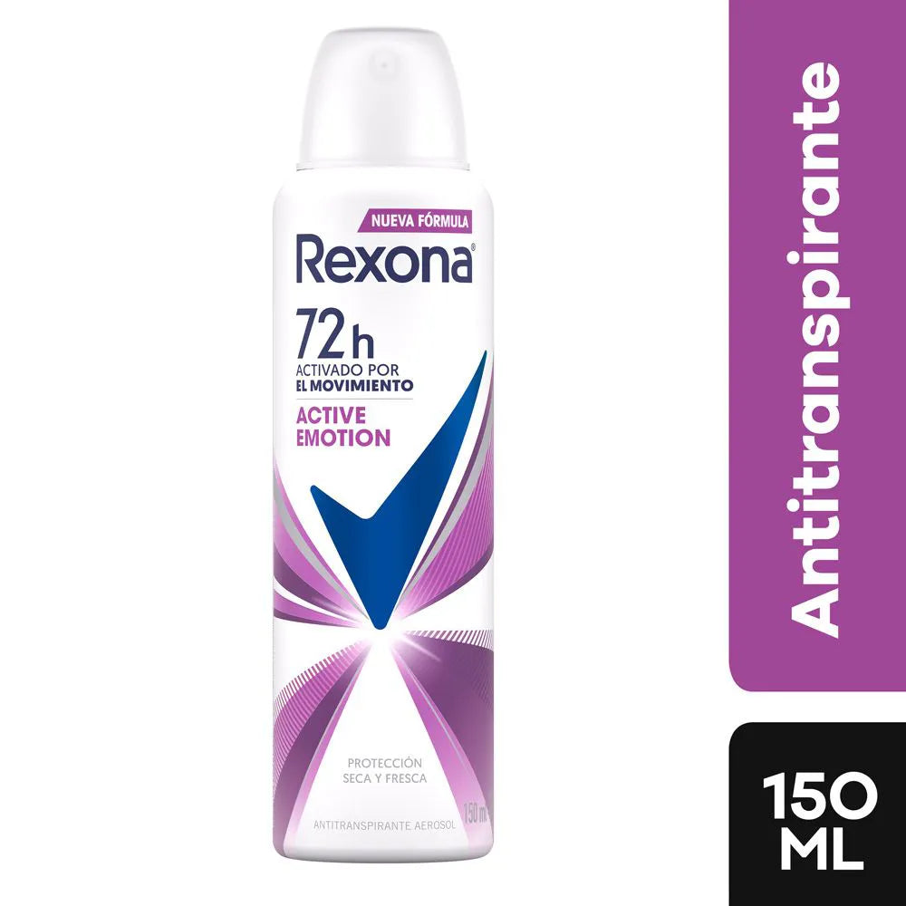Desodorante Spray Rexona Women Active Emotion - Frasco 150 ml