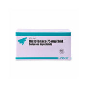 Diclofenaco Sódico 75 mg/3 ml Solución Inyectable