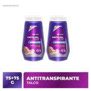 Pack Talco para Pies Silka Defens 75gr + 75gr
