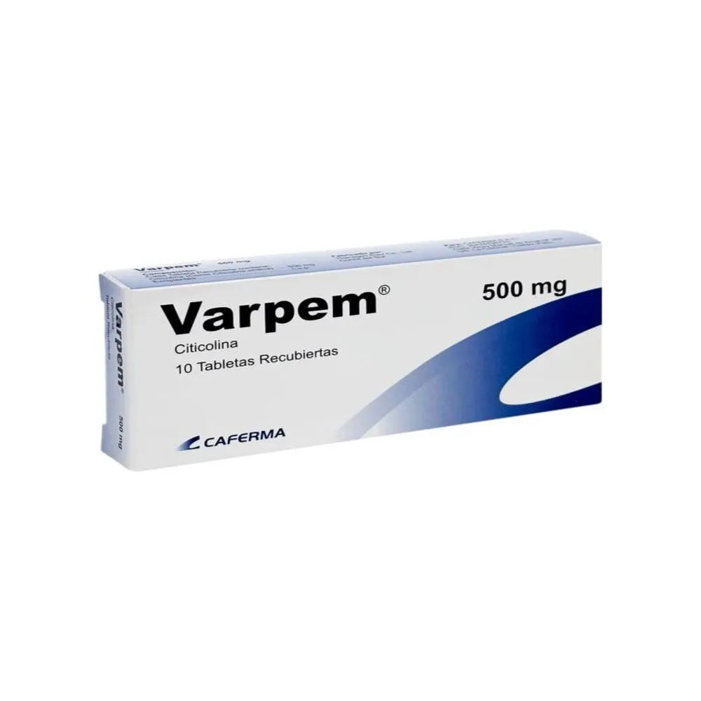 Varpem 500 mg Tabletas Recubiertas Caja 10 und
