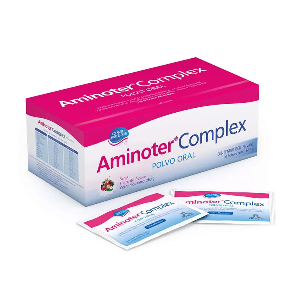 Aminoter Complex Polvo Oral - Caja 30 un