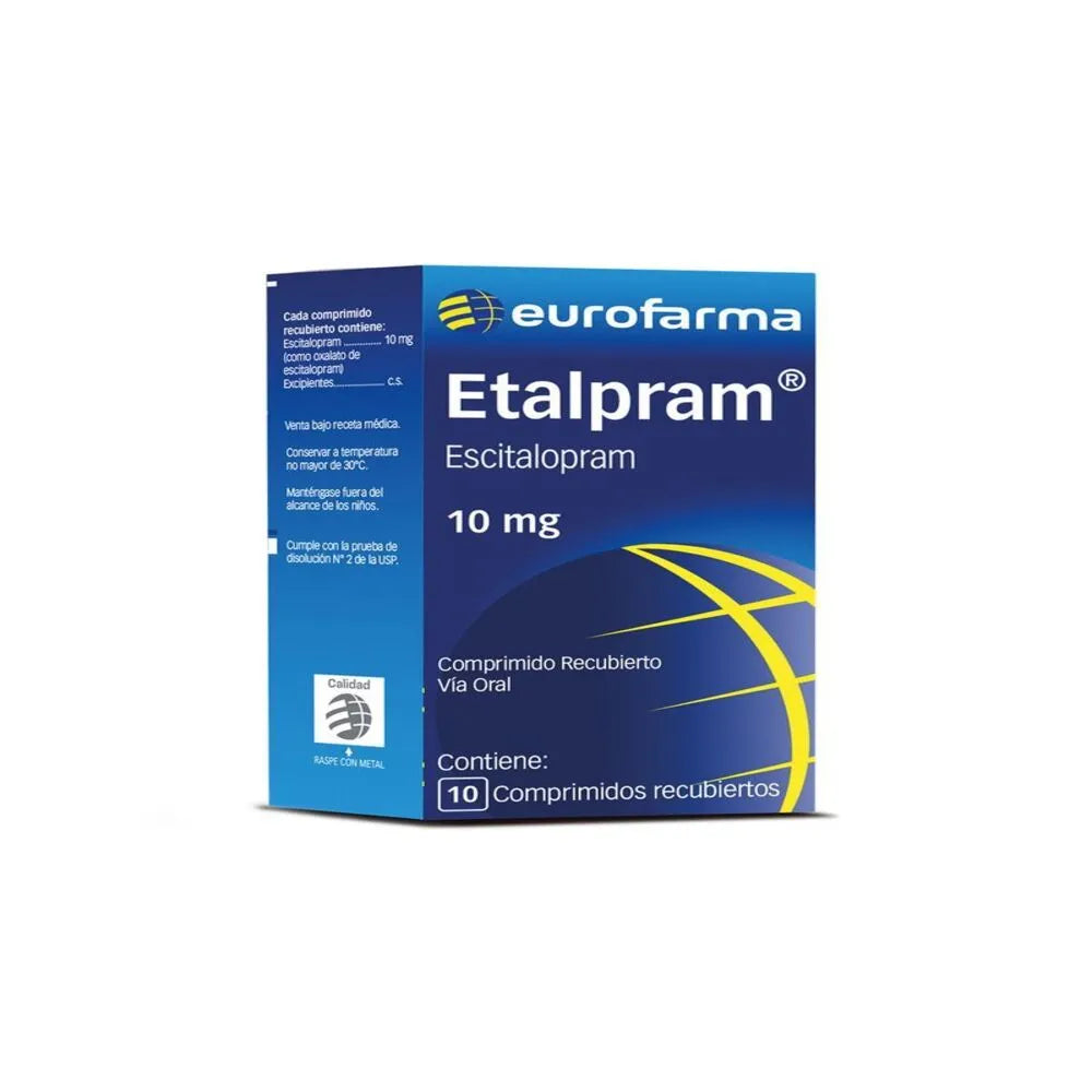 ETALPRAM 10MG X 10 TAB