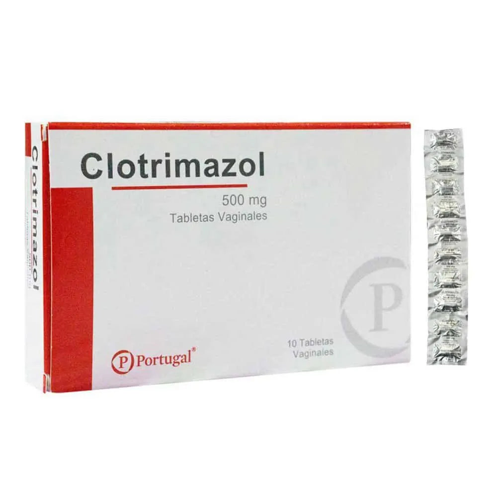 Clotrimazol 500 Mg Tableta Vaginal – Caja 10 un