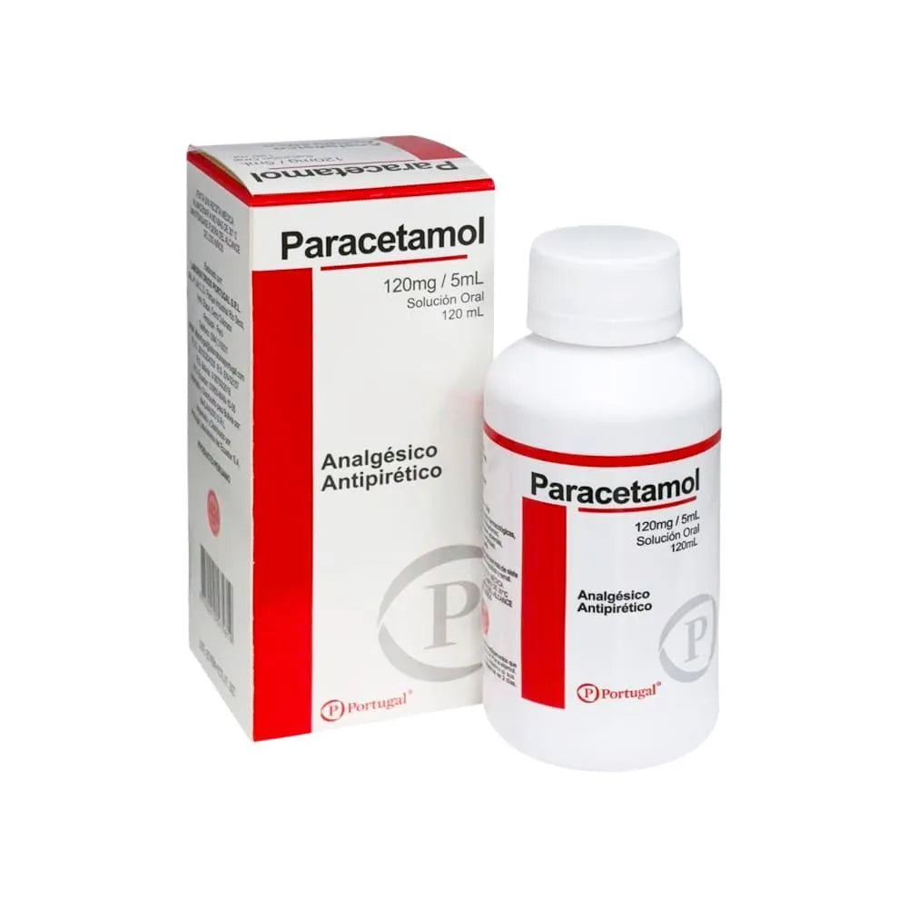 Paracetamol 120 mg/5 ml Solución Oral - Frasco 120 ml
