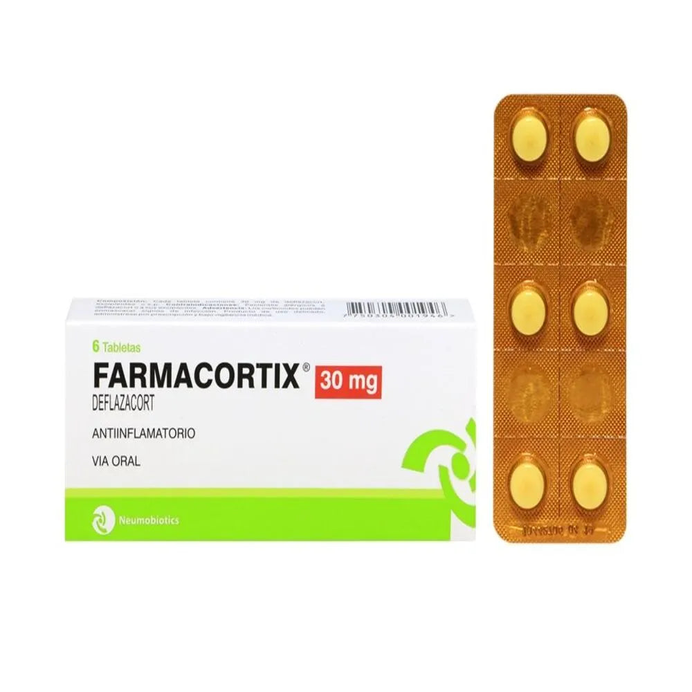 FARMACORTIX 30MG X 6TAB.