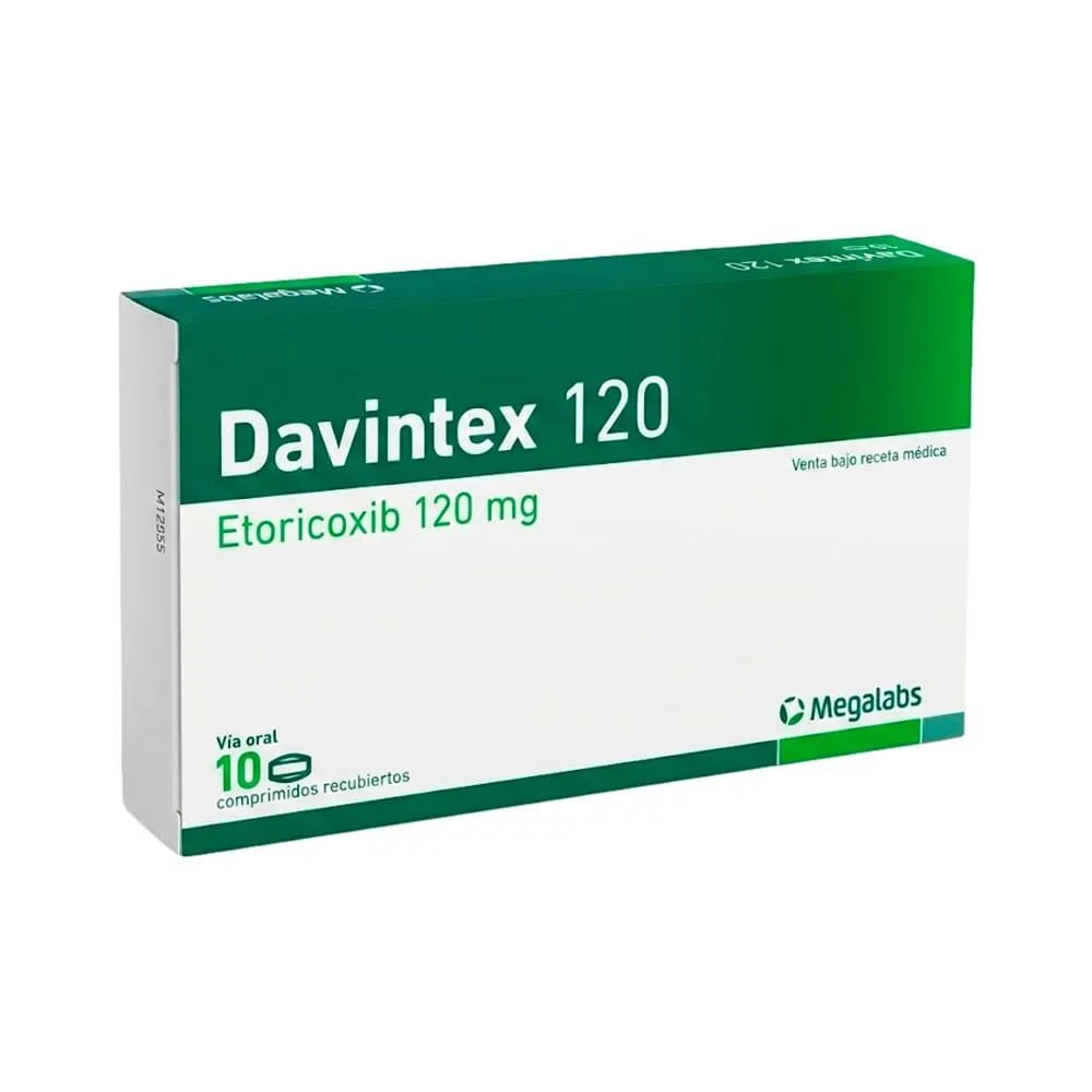 Davintex 120 mg Comprimidos Recubiertos
