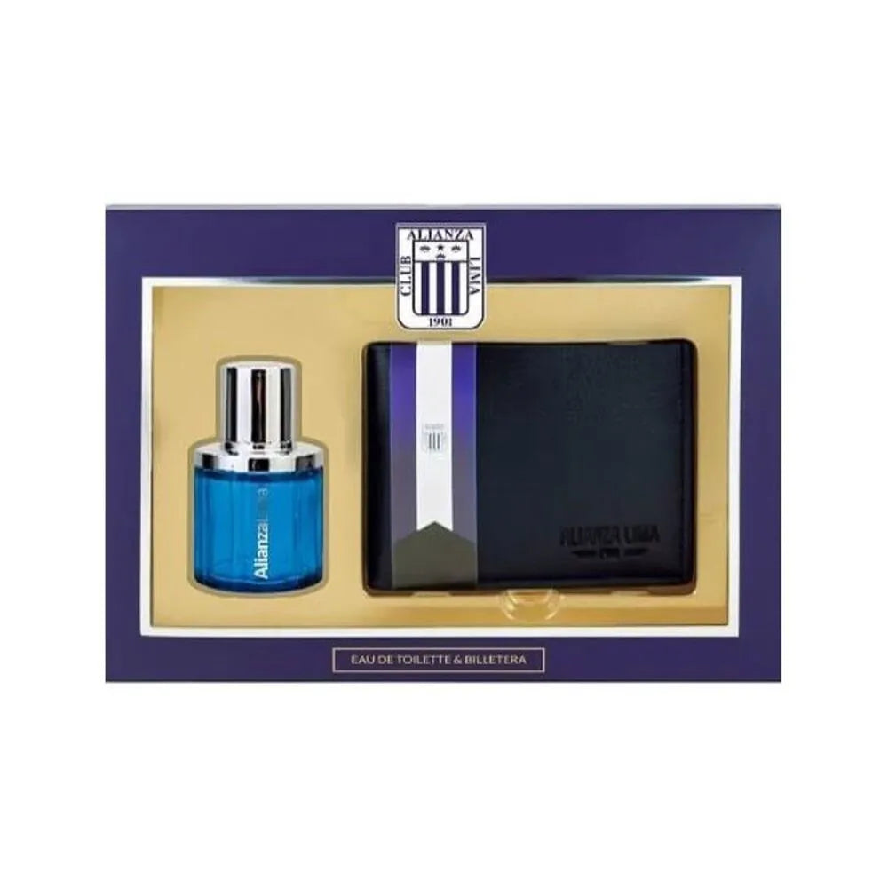 Set colonia Alianza Lima 50 ml + billetera
