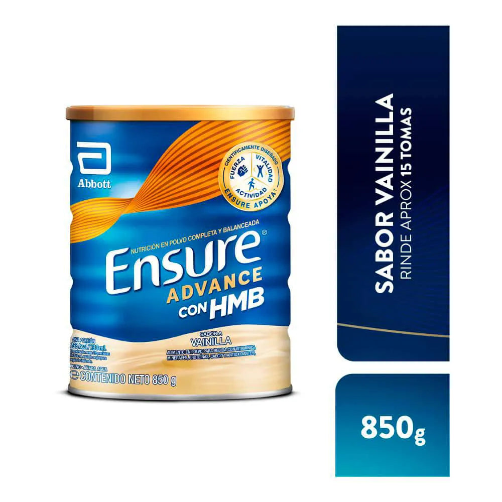 Ensure Advance Sabor Vainilla x 850 gr