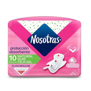 Nosotras Alas Tela Gel x 10