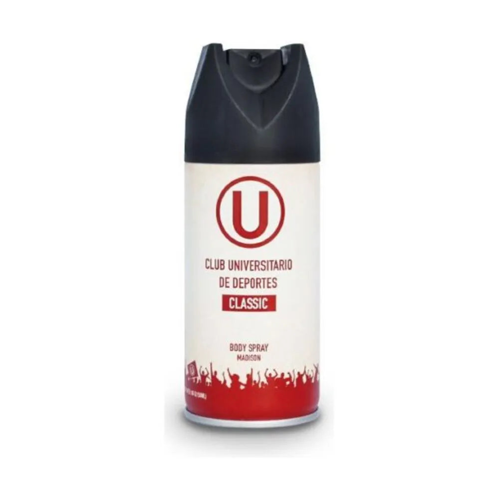 Universitario Desodorante Body Spray x 150 ml Classic