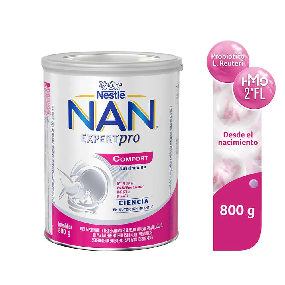 Fórmula Infantil Nan Expert Pro Comfort 800g