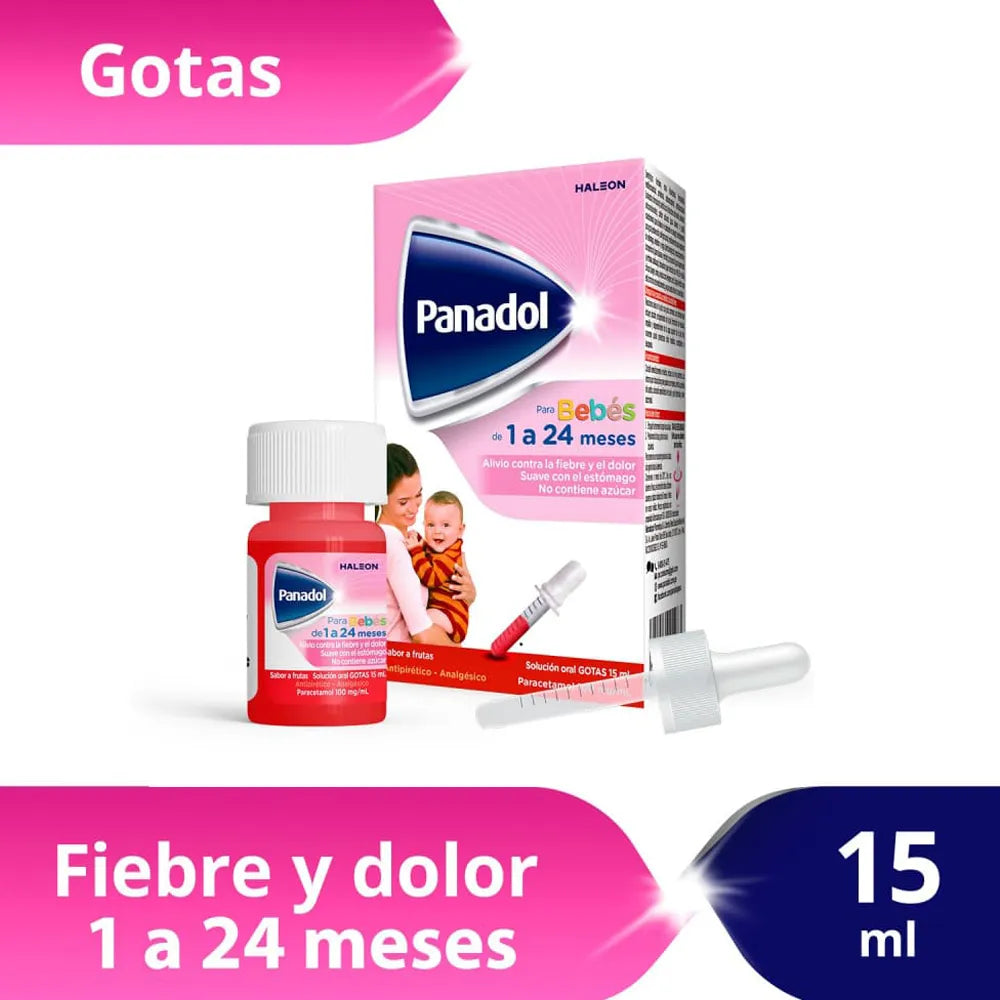 Panadol Niños 100mg/ml Gotas