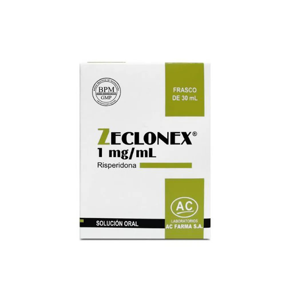 Zeclonex 1 mg/ml Solución Oral Frasco de 30 ml