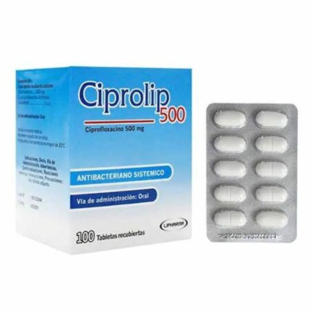 Ciprolip 500 mg Tab