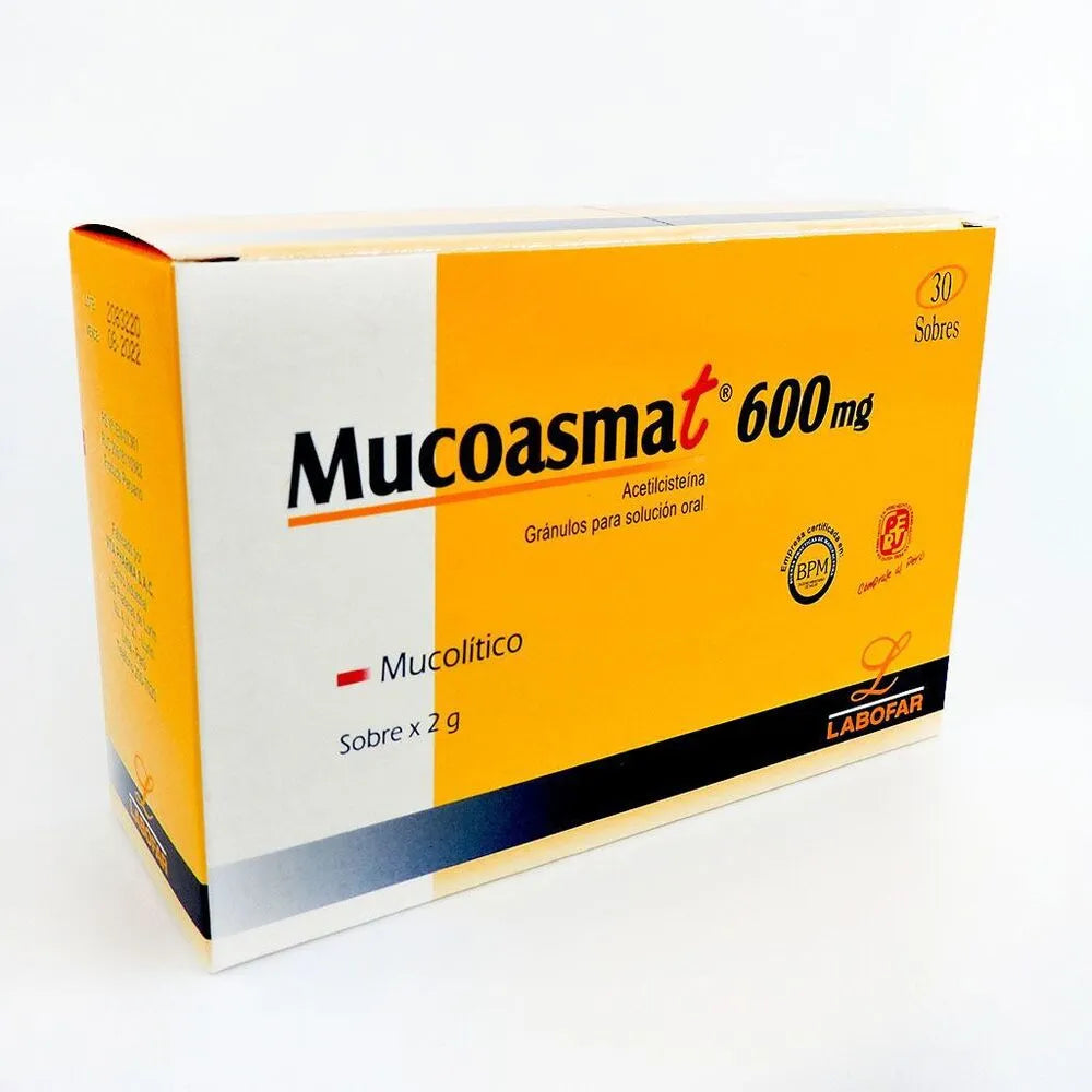 MUCOASMAT 600 MG