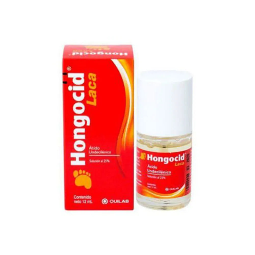 Hongocid Uñas Laca - Frasco 12ML