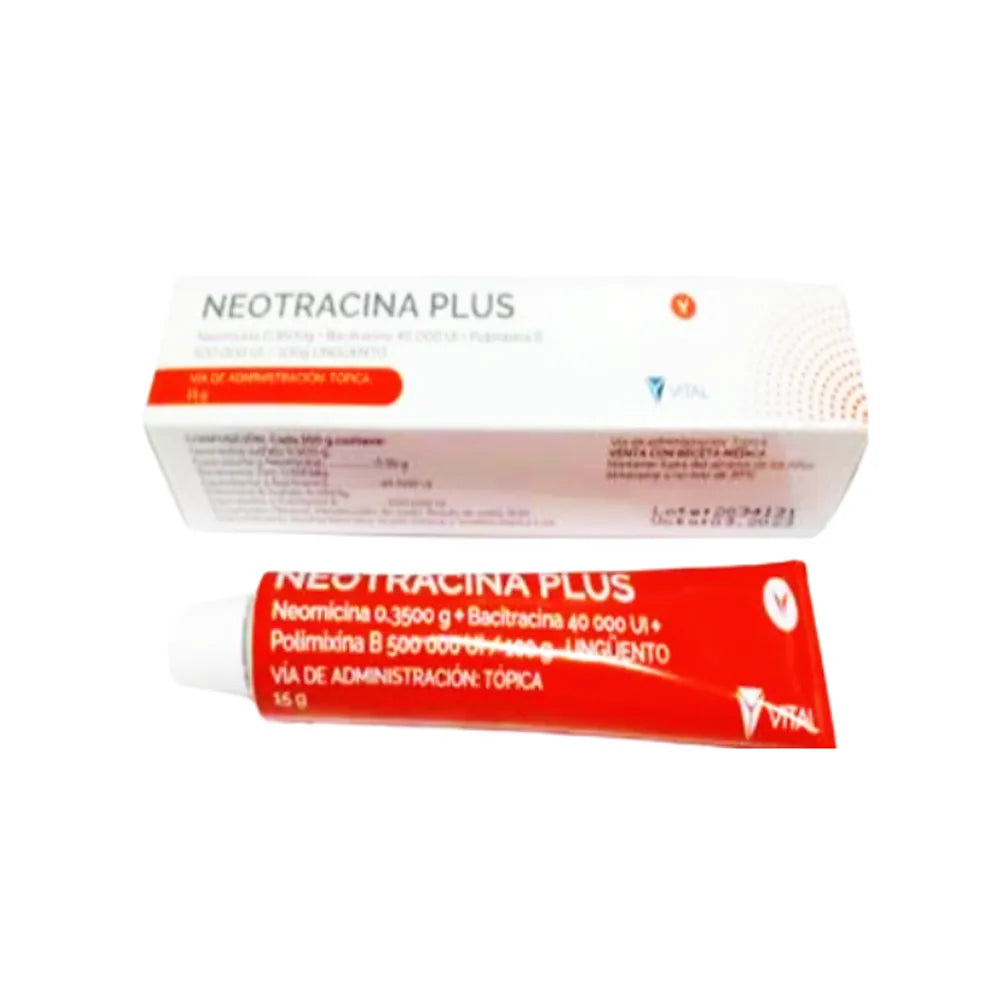 Neotracina Plus Ungüento - Tubo 15 G
