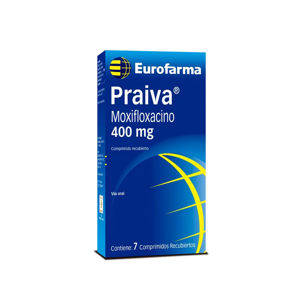 PRAIVA 400MG X 7 CAP