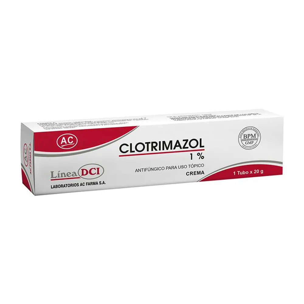 Clotrimazol 1% Crema Tubo 20 g