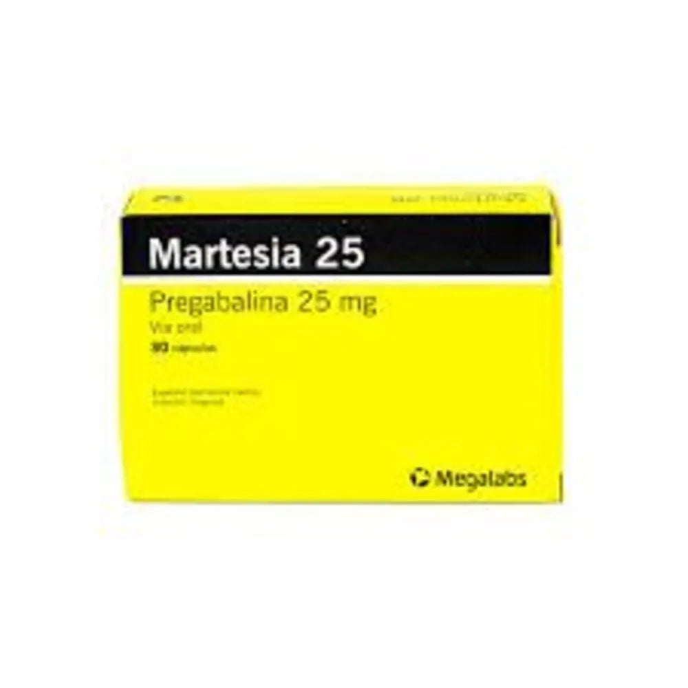 Martesia Pregabalina 25 mg