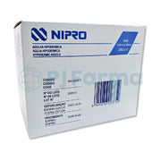 Aguja 23 X 1 Nipro Caja X 100 Unid
