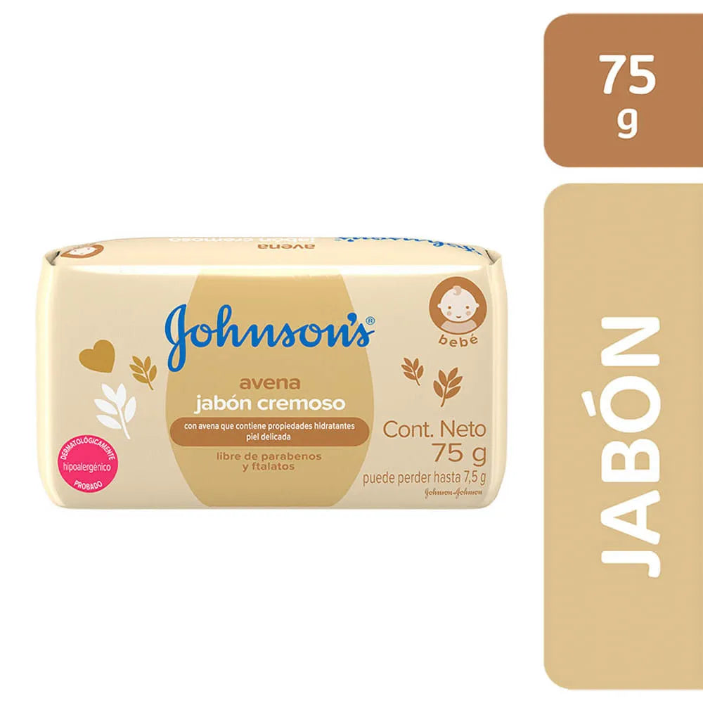 Johnson's Baby Jabón Cremoso Avena