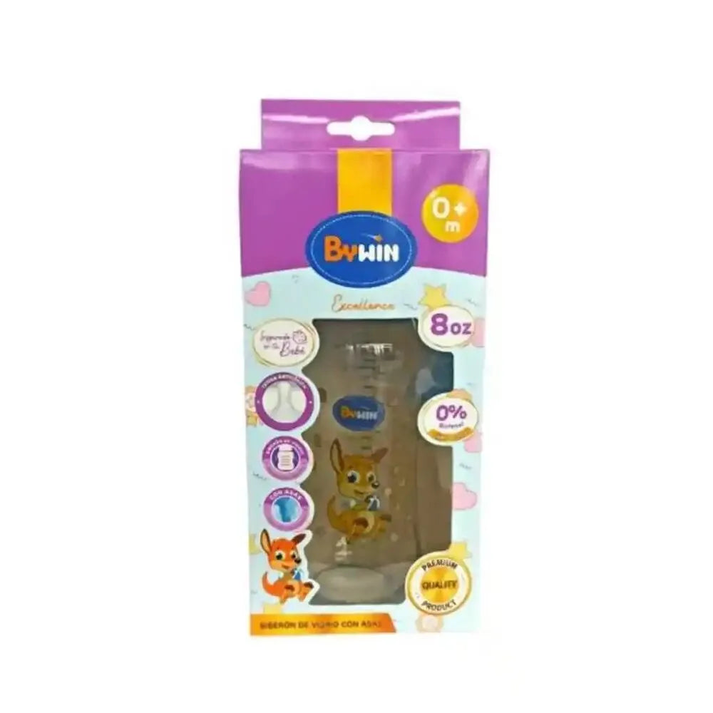Biberón Vidrio Bywin 8 Oz