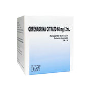 Orfenadrina Citrato 60mg/2ml DN Solucion Inyectable