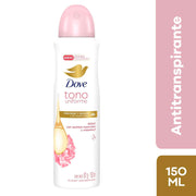 Antitranspirante En Aerosol Dove Tono Uniforme Rosas – 150 ml