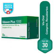 Odasen Plus 1000 mg + 50 mg Comprimidos Recubiertos