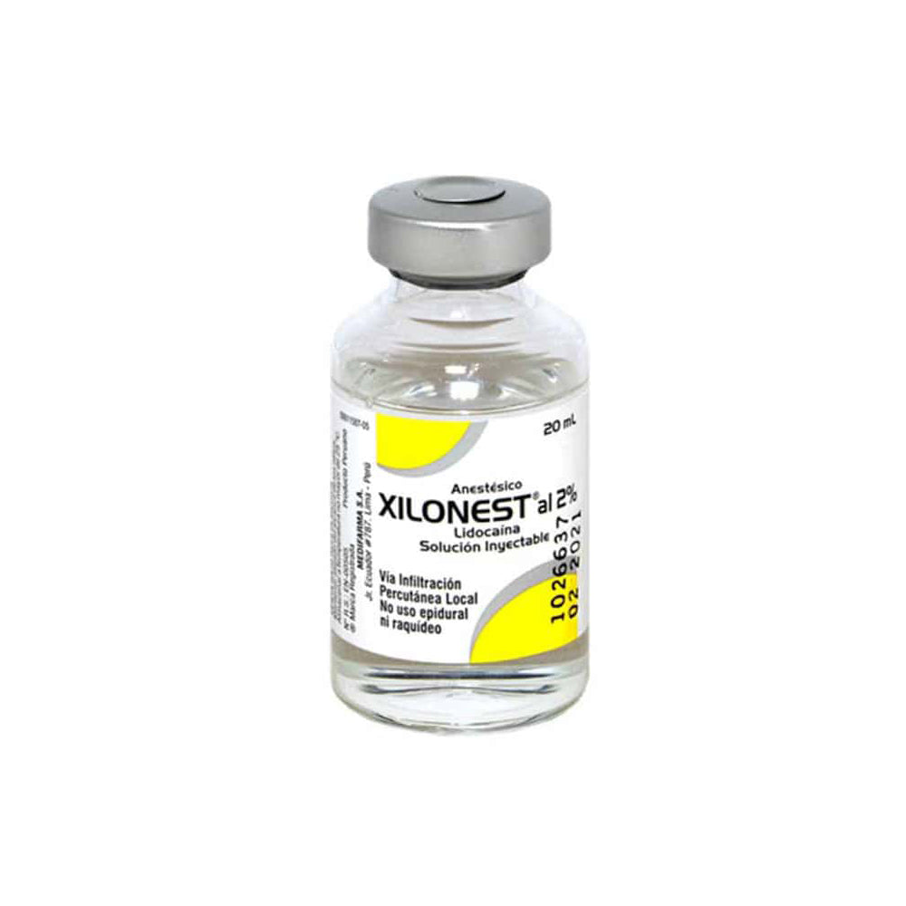 Xilonest 2% Solución Inyectable