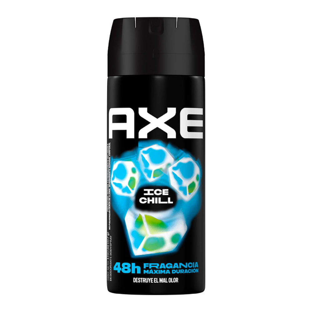 Deocolonia Para Hombre En Aerosol Axe Ice Chill Efecto Frío Frasco 150 ml
