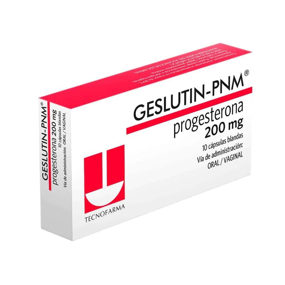 Geslutin-PNM 200mg Cápsula Blanda - Caja 10 UN
