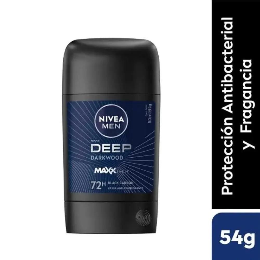 Desodorante Barra Nivea Men Deep Dark Wood x 54 g