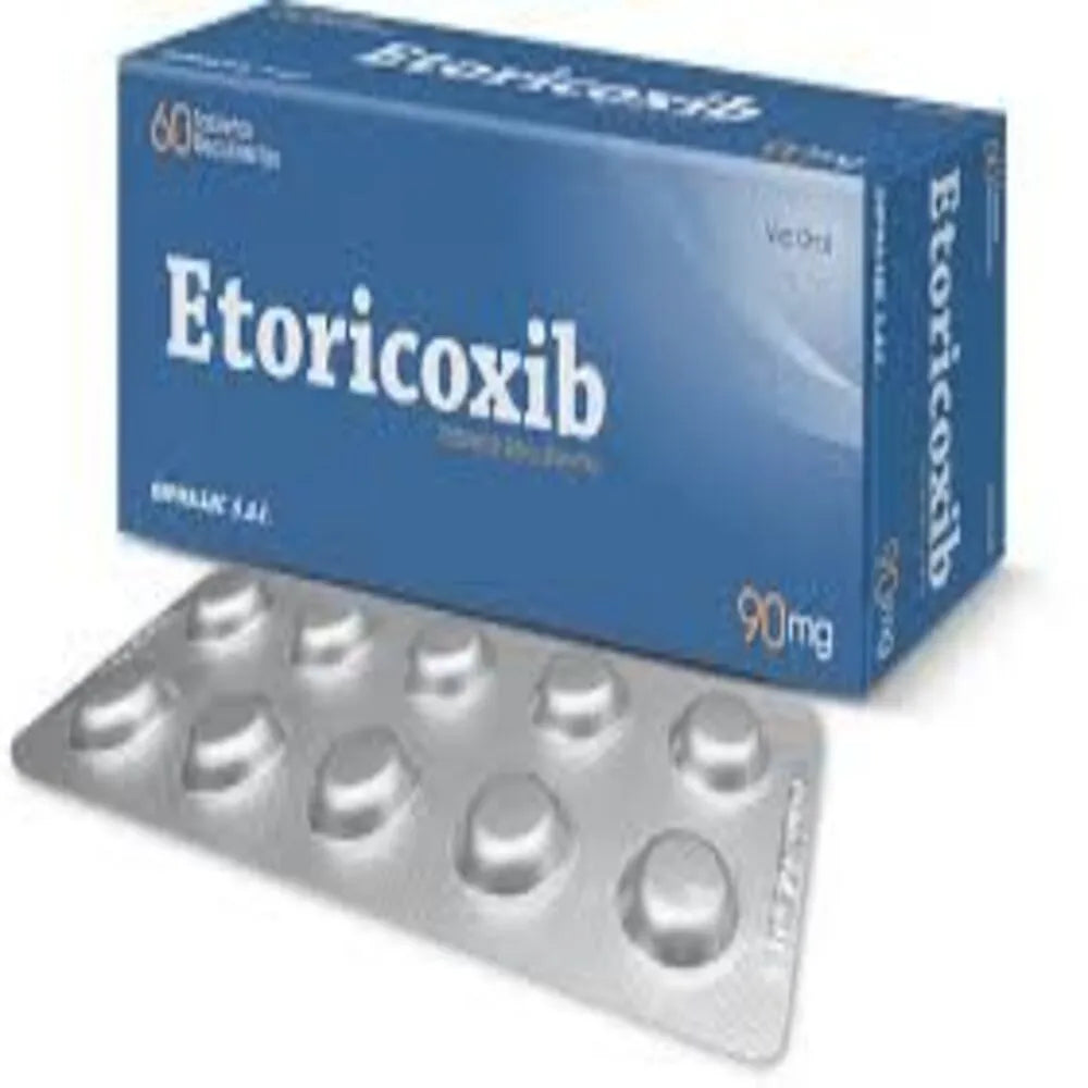 Etoricoxib 90 mg QM Tabletas Caja 60 und