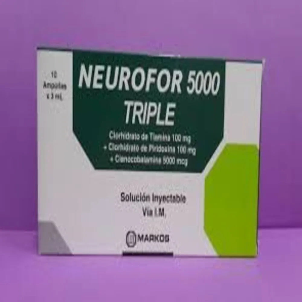 Neurofor 5000 triple ampolla